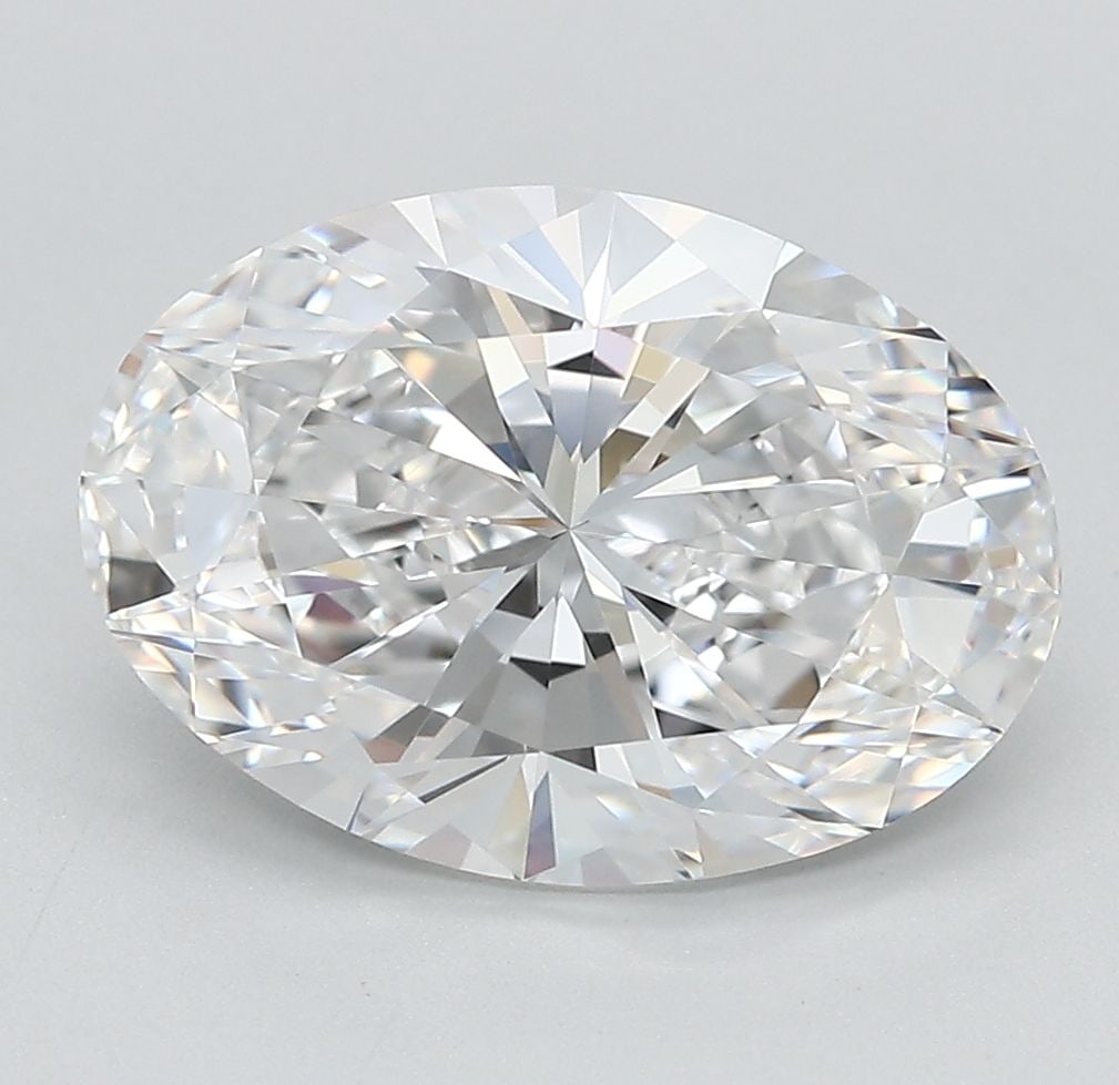 IGI Oval 4.01ct D VVS1 Loose Lab Diamond: IGI Oval 4.01ct D VVS1 Loose Lab Diamond A rare and exceptional oval-cut lab diamond, certified by the International Gemological Institute (IGI) as D color, VVS1 clarity, with an EX polish and symmetr