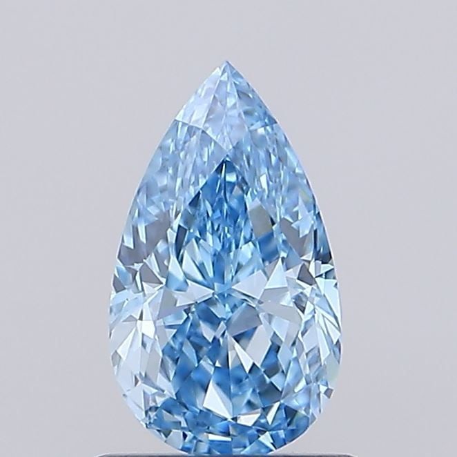 Loose Lab Diamond - IGI Pear 1.05ct Fancy Vivid Blue VVS2: Loose Lab Diamond - IGI Pear 1.05ct Fancy Vivid Blue VVS2 Experience the breathtaking beauty of a lab-grown diamond, certified by the International Gemological Institute (IGI) as Fancy Vivid Blue
