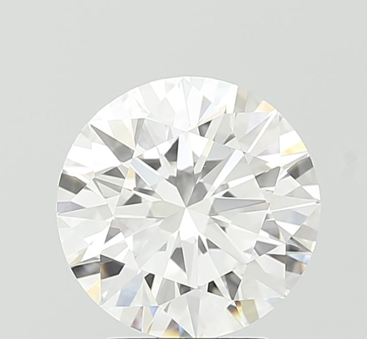 IGI Round 2.53ct D VVS2 Ideal Loose Lab Diamond: IGI Round 2.53ct D VVS2 Ideal Loose Lab Diamond Experience the exceptional quality of this 2.53ct IGI Round lab-grown diamond, boasting an impressive D color, VVS2 clarity, and EX polish and