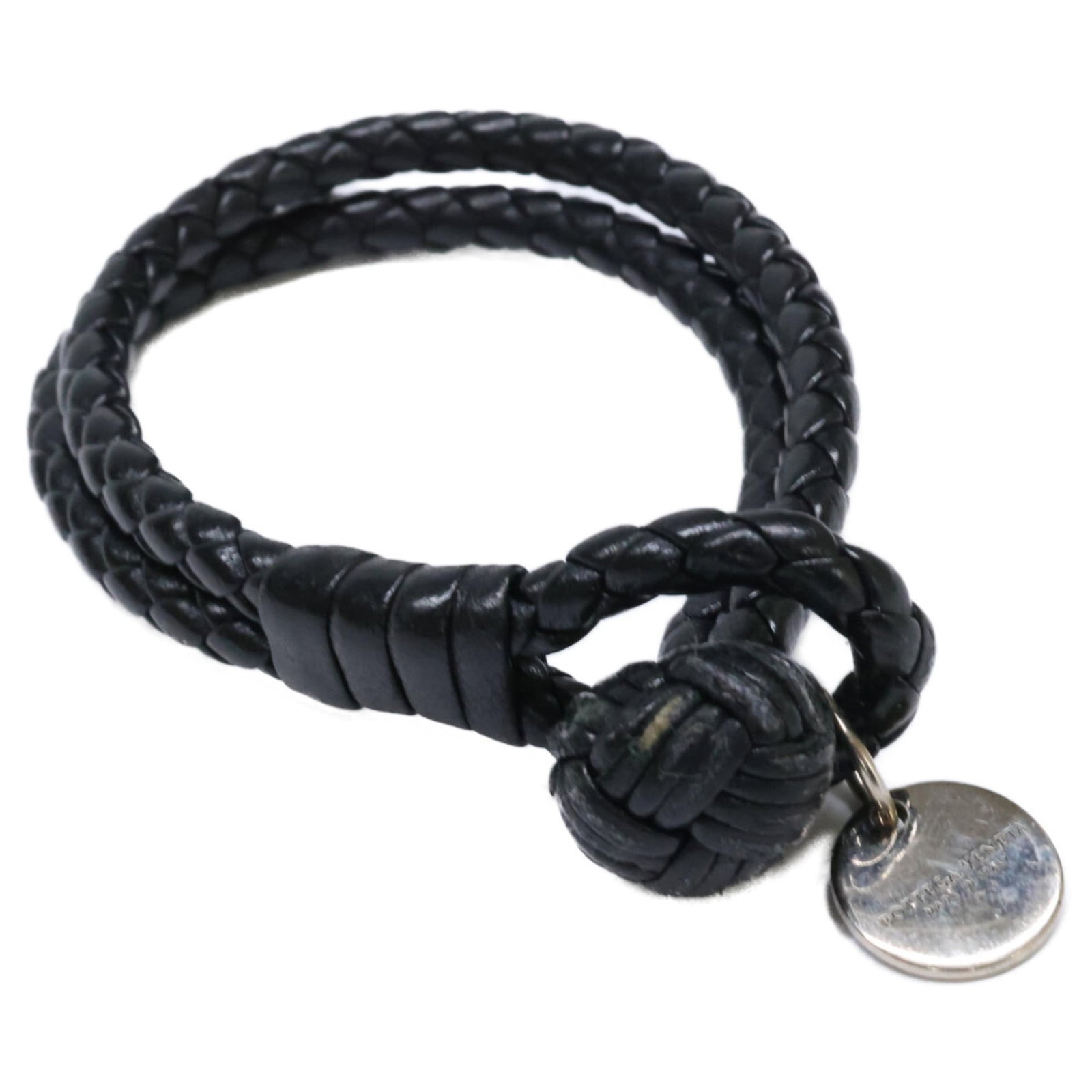 Bottega Veneta Leather Charm Bracelet: Bottega Veneta Leather Charm Bracelet A timeless Bottega Veneta charm bracelet, crafted from rich black leather and adorned with subtle details, adds an understated touch to any outfit. With its class