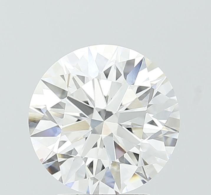 IGI Round 2.58ct D VVS2 Ideal Loose Diamond: IGI Round 2.58ct D VVS2 Ideal Loose Diamond A stunning lab-grown diamond, certified by the International Gemological Institute (IGI), boasts exceptional clarity and color, with a VVS2 grade and D colo