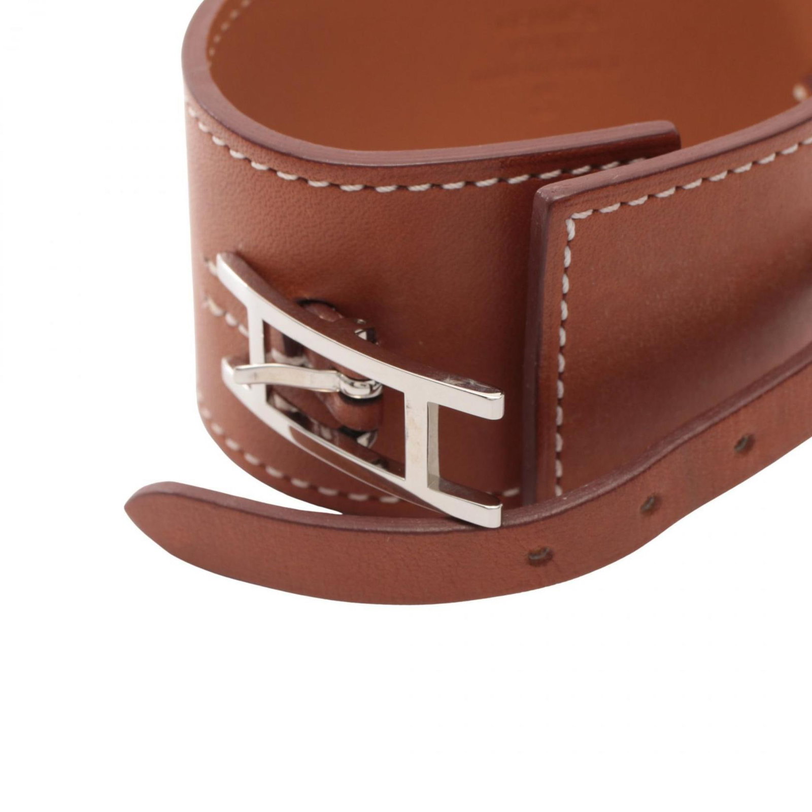 Leather Hermes Bangle - 3