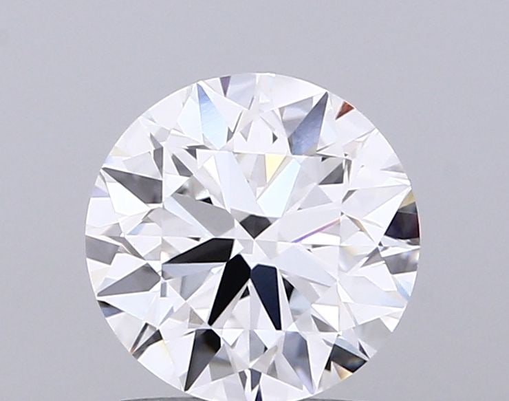 IGI Round 1.81ct D VVS2 Ideal Loose Lab Diamond: IGI Round 1.81ct D VVS2 Ideal Loose Lab Diamond Experience the exceptional quality of this stunning IGI-certified lab-grown diamond, boasting an impressive 1.81ct cut with flawless VVS2 clarity and