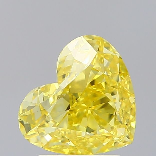 Loose Lab Diamond - IGI Heart 2.3ct Fancy Vivid Yellow VVS2: Loose Lab Diamond - IGI Heart 2.3ct Fancy Vivid Yellow VVS2 Experience the unparalleled brilliance of a lab-grown diamond, certified by IGI as Fancy Vivid Yellow with exceptional clarity and cut. This