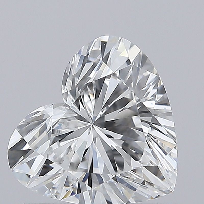 Loose Lab Diamond - IGI Heart 0.87ct D VVS2: Loose Lab Diamond - IGI Heart 0.87ct D VVS2 A rare and exceptional lab-grown diamond, certified by the International Gemological Institute (IGI), boasts a brilliant D color, VVS2 clarity, and EX polis