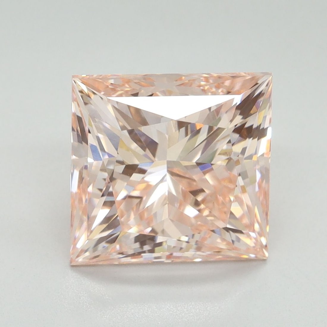 IGI Princess 5.07ct Fancy Intense Pink VVS2 Loose Lab Diamond: IGI Princess 5.07ct Fancy Intense Pink VVS2 Loose Lab Diamond Experience the rare beauty of a Fancy Intense Pink diamond, one of the most coveted colors in the world of gemstones. This stunning 5.07ct