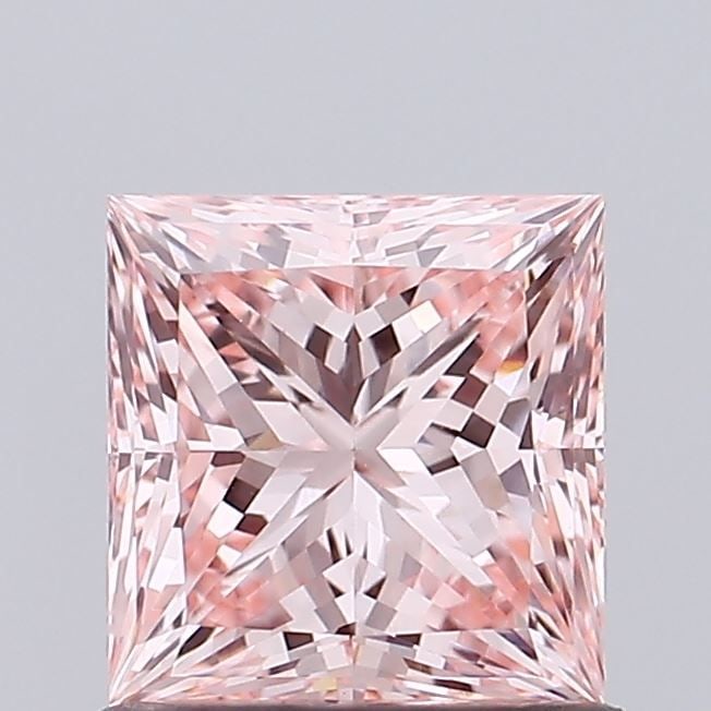 IGI Princess 1.06ct Fancy Intense Pink VVS2 Loose Lab Diamond: IGI Princess 1.06ct Fancy Intense Pink VVS2 Loose Lab Diamond Experience the rare beauty of a Fancy Intense Pink diamond, one of the most coveted colors in the world of gemstones. This 1.06ct