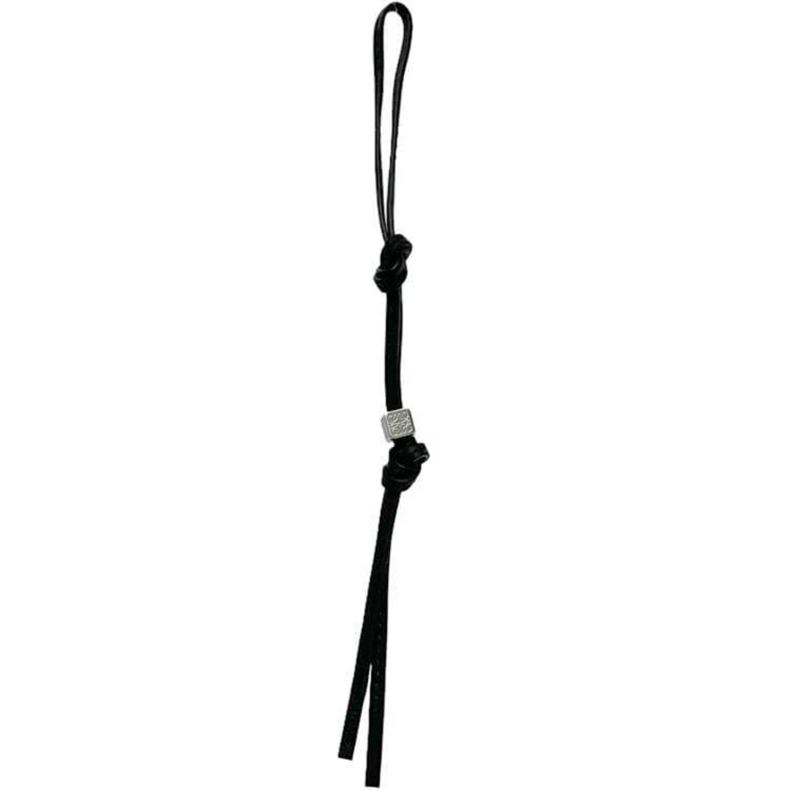 Loewe Handbag with Charm, Leather and Metal: Loewe Handbag with Charm, Leather and Metal Elevate your style with the timeless elegance of Loewe, renowned for its exceptional craftsmanship and sophisticated designs. This stunning black handbag bo