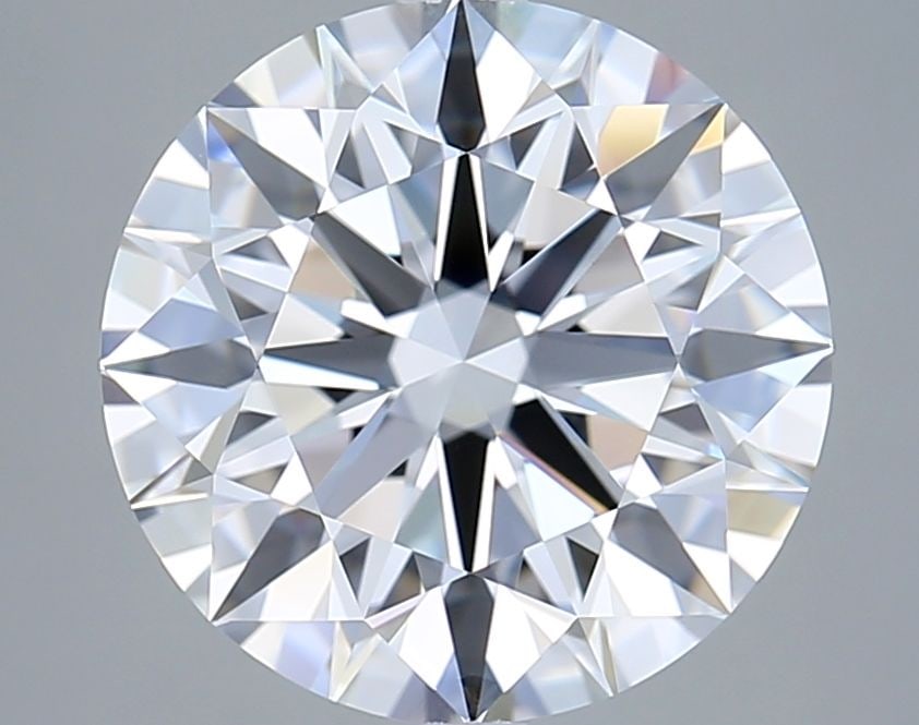 GIA Round 5.04ct D VVS2 Diamond, Loose: GIA Round 5.04ct D VVS2 Diamond, Loose Experience the exceptional brilliance of this 5.04ct GIA-certified D VVS2 diamond, expertly cut to maximize its fire and light refraction. A lab-grown gemstone