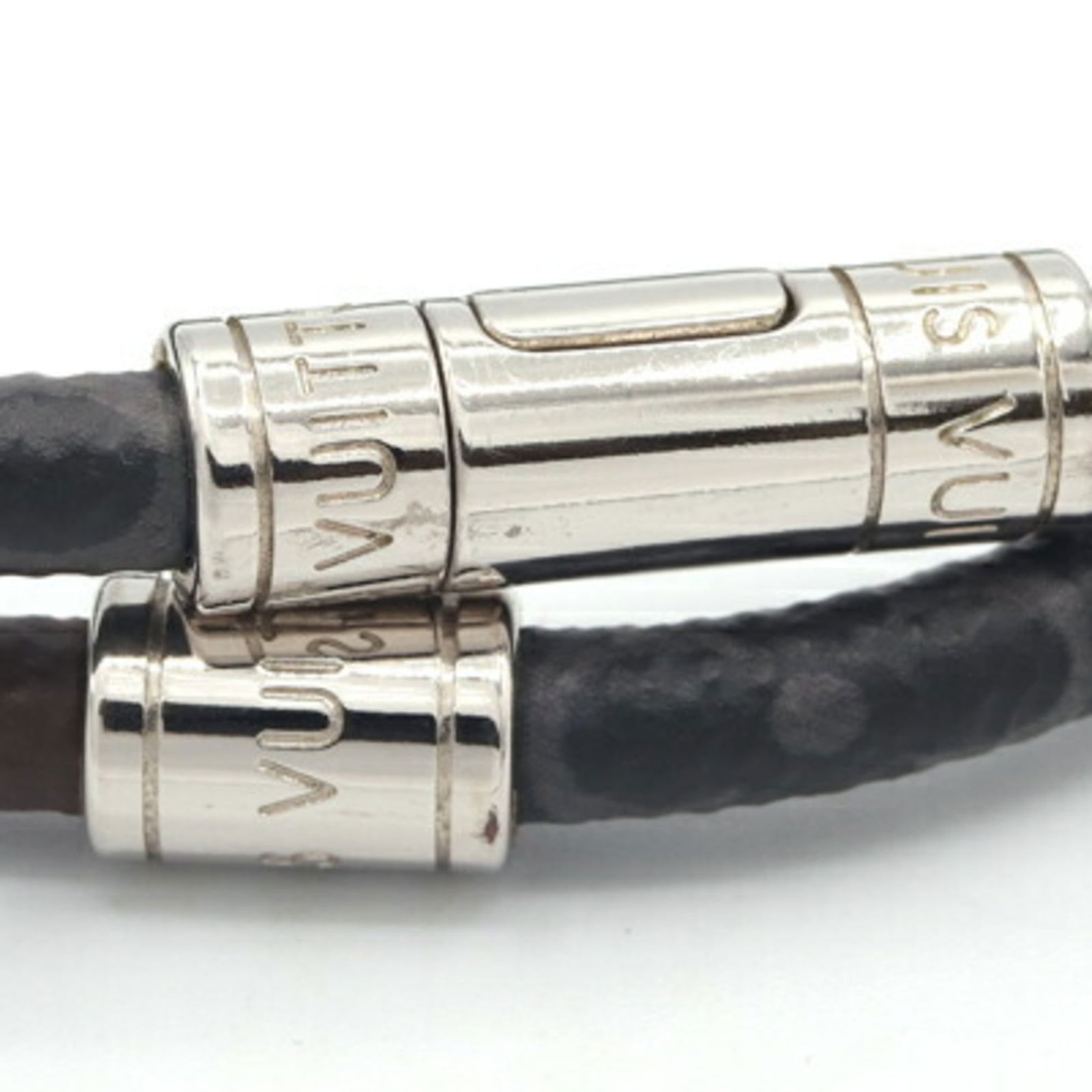 Louis Vuitton Monogram Eclipse Charm Bracelet (Canvas & Metal) - 3