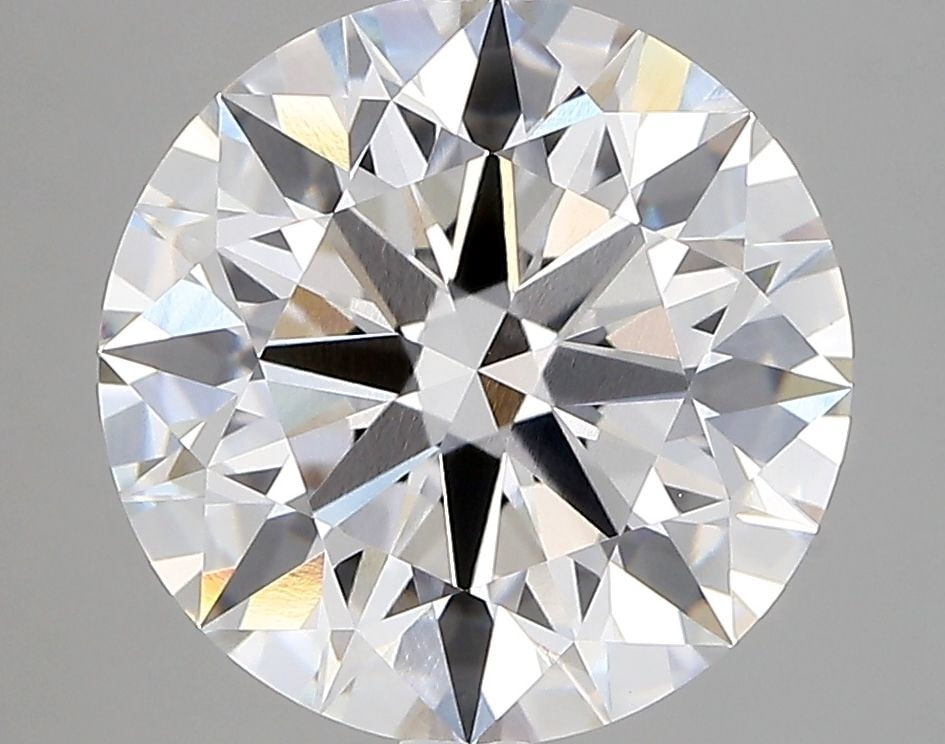 IGI Round 4.45ct E VVS2 Ideal Loose Lab Diamond: IGI Round 4.45ct E VVS2 Ideal Loose Lab Diamond A rare and exceptional lab-grown diamond, certified by the International Gemological Institute (IGI), boasts impressive 4.45 carats of clarity and