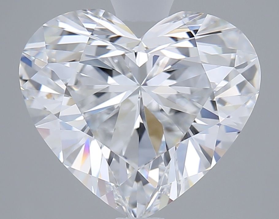 Loose Lab Diamond - GIA Heart 2.53ct D VVS2: Loose Lab Diamond - GIA Heart 2.53ct D VVS2 A stunning lab-grown diamond, certified by the prestigious GIA, boasts an impressive 2.53 carats of exceptional clarity and color. Its flawless VVS2 grade a