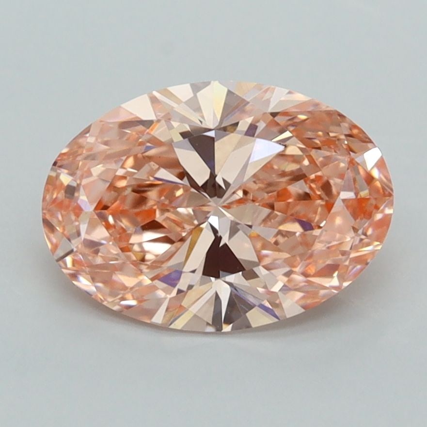 IGI Oval 2.03ct Fancy Intense Pink VVS2 Loose Lab Diamond: IGI Oval 2.03ct Fancy Intense Pink VVS2 Loose Lab Diamond Experience the rare beauty of a Fancy Intense Pink diamond, one of the most coveted colors in diamonds. This 2.03ct lab-grown IGI certified ge