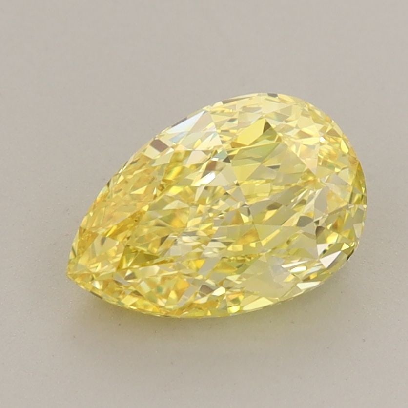 Loose Lab Diamond - IGI Pear 1.51ct Fancy Intense Yellow VVS2: Loose Lab Diamond - IGI Pear 1.51ct Fancy Intense Yellow VVS2 Experience the unique warmth of a Fancy Intense Yellow lab diamond, boasting an exceptional VVS2 clarity and EX polish. This 1.51ct pear-s