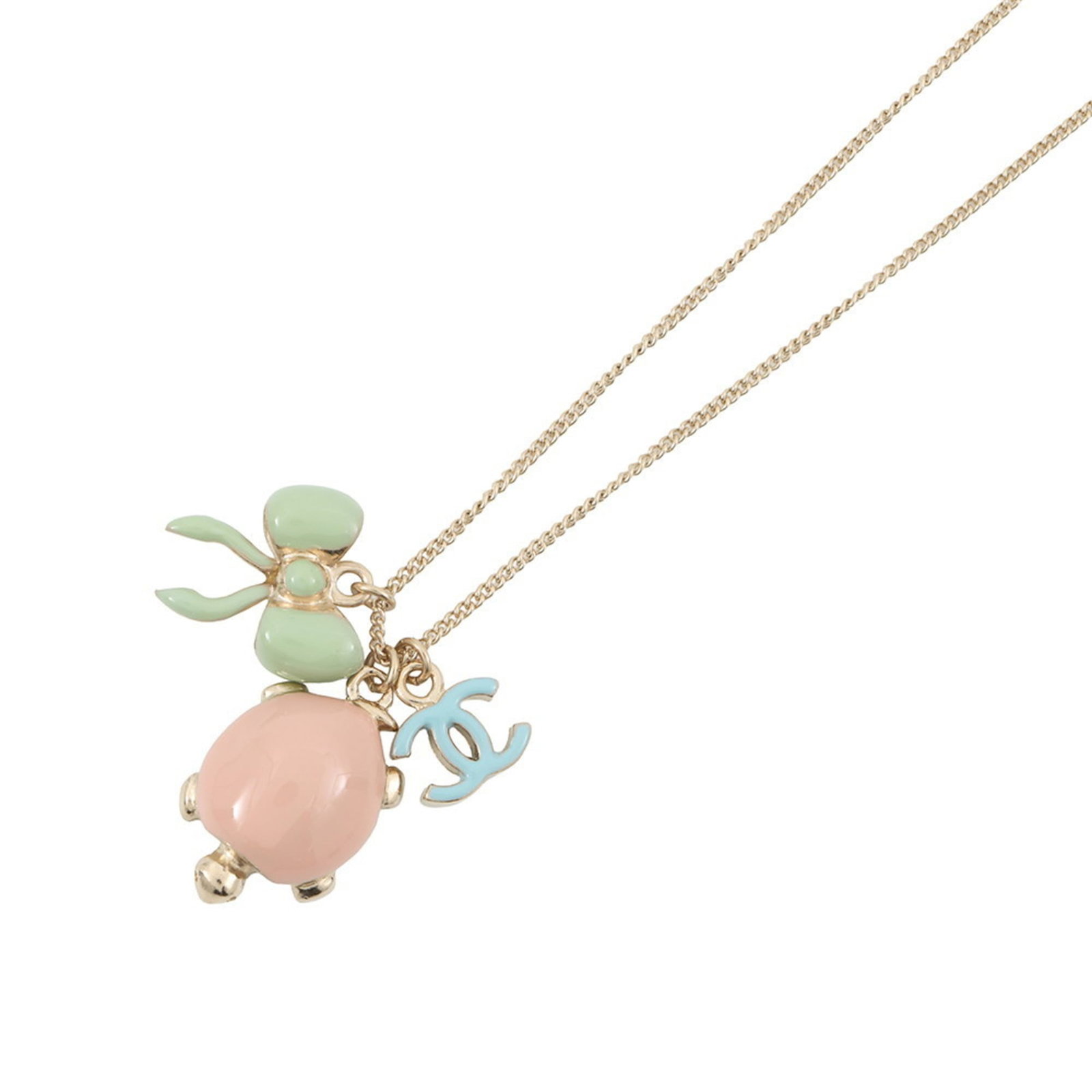 Coco Chanel Turtle Mark Ribbon Necklace: Coco Chanel Turtle Mark Ribbon Necklace Exceptional Coco Chanel Turtle Mark Ribbon available for auction. Review complete item specifications below for detailed information. Item Specifics: Brand: Cha