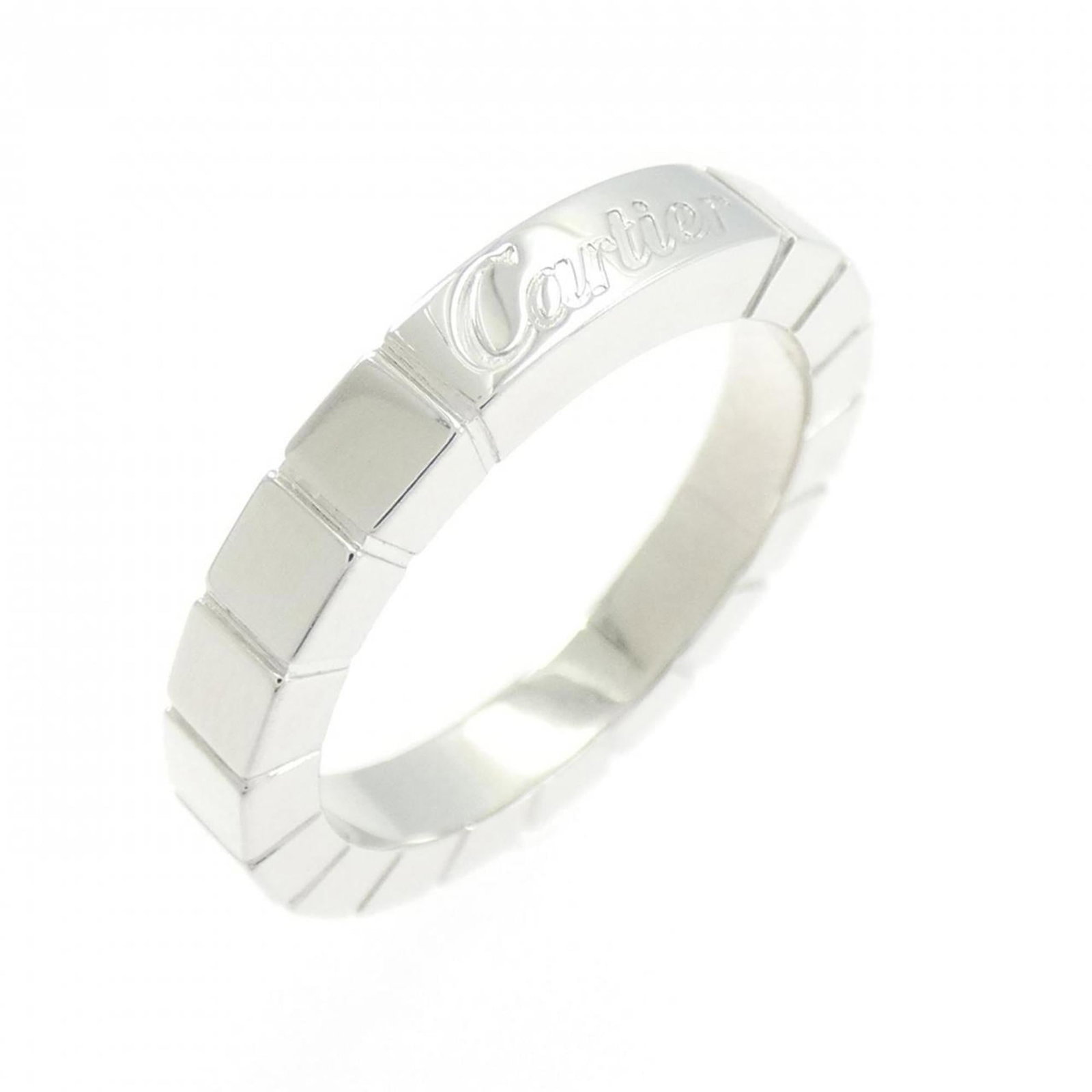 Cartier 18k White Gold Band Ring: Cartier 18k White Gold Band Ring Elevate your style with this stunning Cartier 18k white gold band ring, featuring a sleek and sophisticated design that exudes luxury. Made from high-quality 18k white