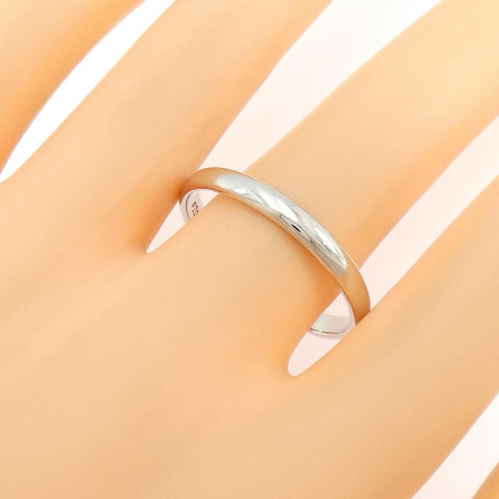 950 Tiffany Band Ring Platinum - 4