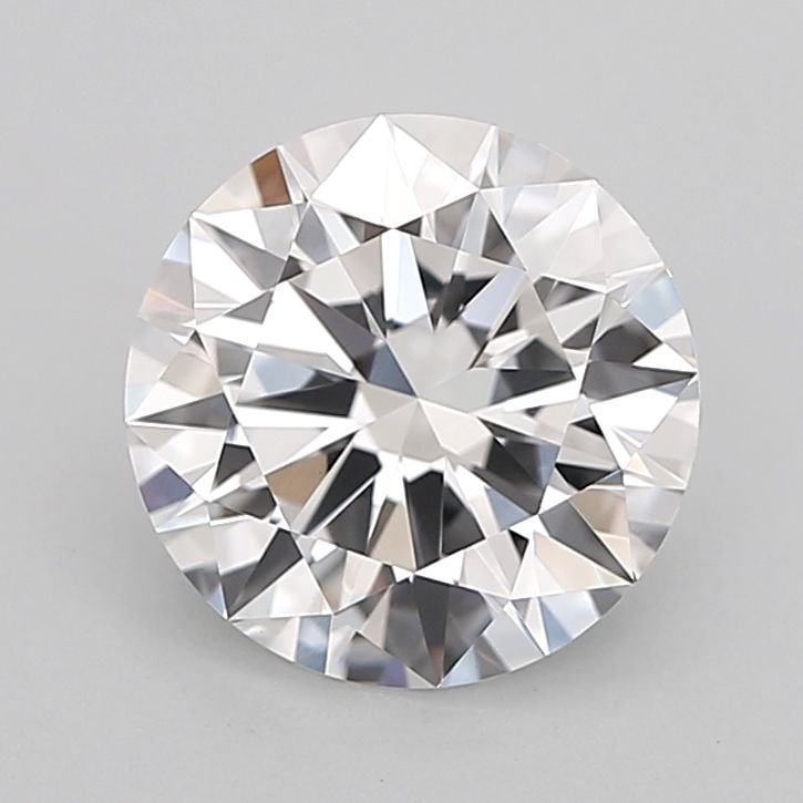 IGI Round 1.51ct D VVS2 Diamond: IGI Round 1.51ct D VVS2 Diamond A stunning lab-grown diamond, certified by the International Gemological Institute (IGI), boasts exceptional clarity and color. This 1.51ct D VVS2 gem shines with EX