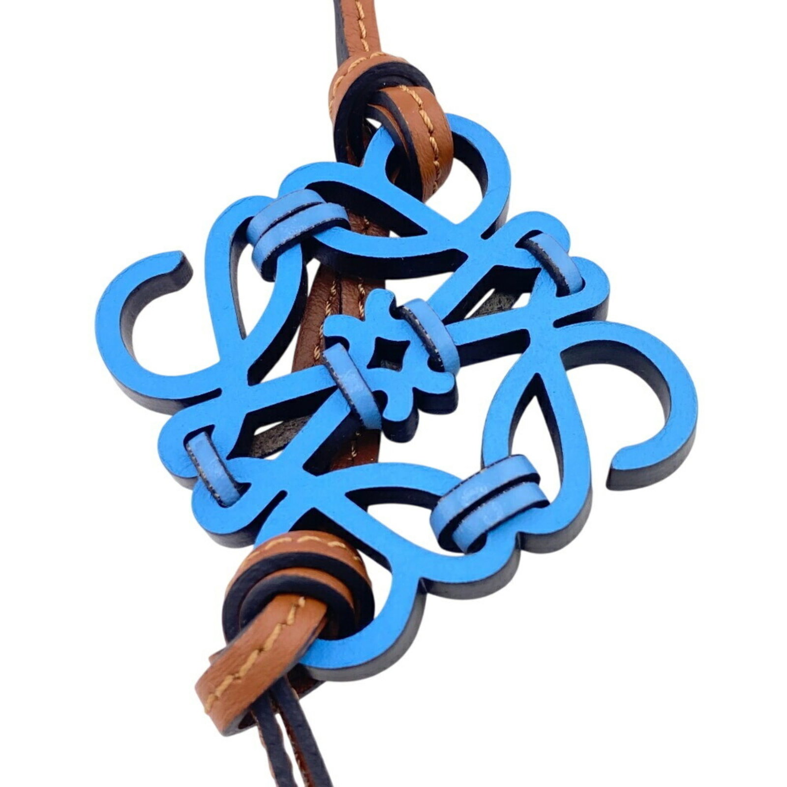 Leather Loewe Keyring Charm - 4