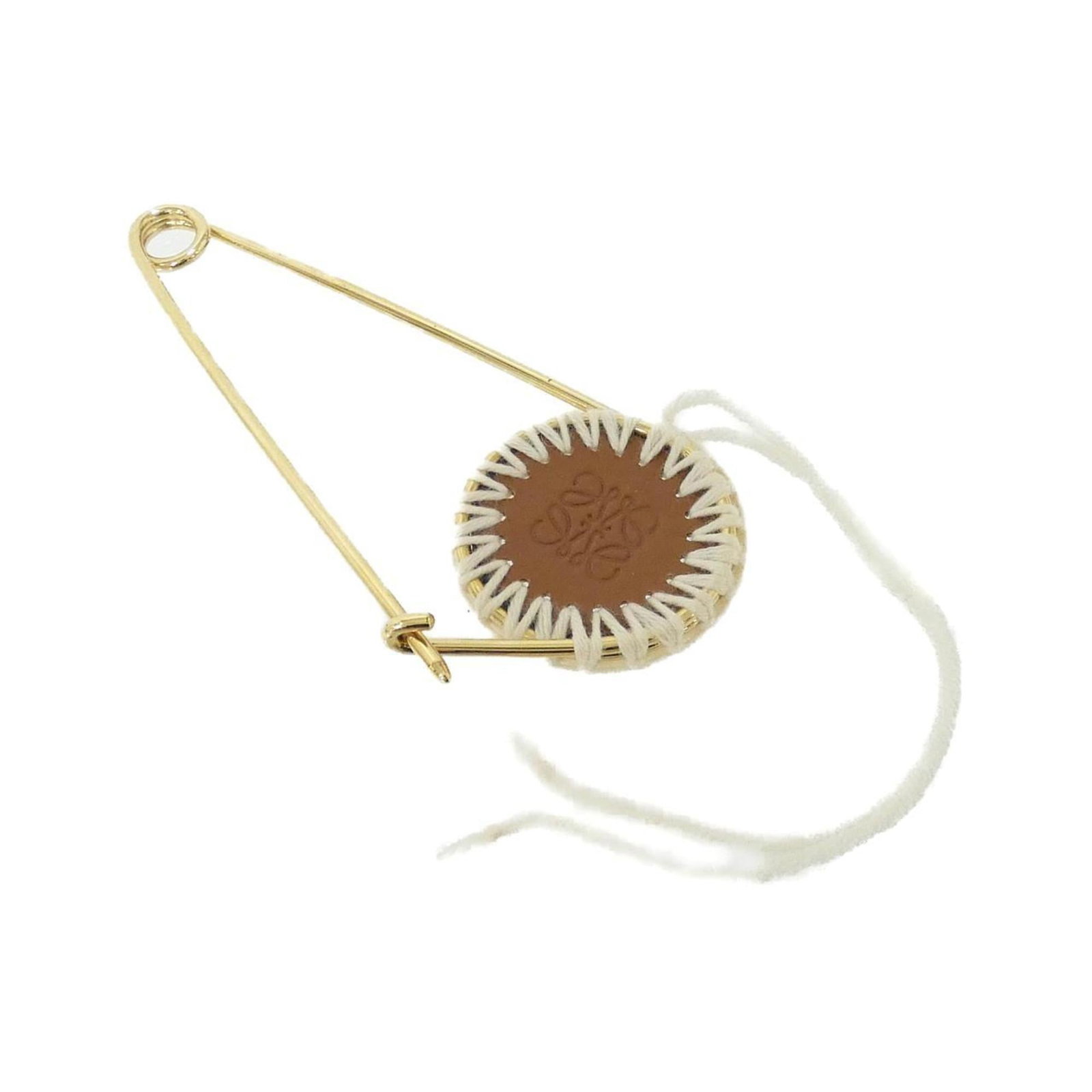 Meccano Pin Accessory for Loewe Handbag: Meccano Pin Accessory for Loewe Handbag A rare find for the fashionista and collector alike, this authentic Meccano Pin Accessory is a unique touch for your Loewe handbag. Made from high-quality mater