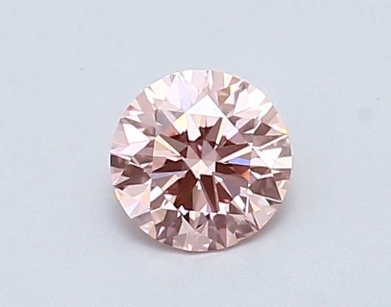 IGI Round 0.57ct Fancy Intense Pink VVS2 Ideal Loose Lab Diamond: IGI Round 0.57ct Fancy Intense Pink VVS2 Ideal Loose Lab Diamond Meet the ultimate pink gem, a stunning 0.57ct Fancy Intense Pink VVS2 Ideal lab-grown diamond that shines with exceptional clarity and