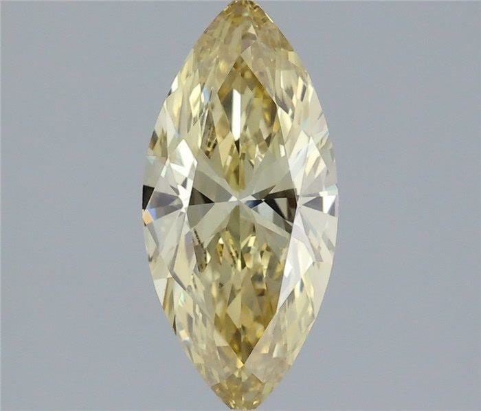 IGI Marquise 1.18ct Fancy Intense Yellow VVS2 Loose Lab Diamond: IGI Marquise 1.18ct Fancy Intense Yellow VVS2 Loose Lab Diamond Experience the vibrant beauty of nature in this exquisite 1.18ct Fancy Intense Yellow VVS2 lab-grown diamond, certified by IGI and boast