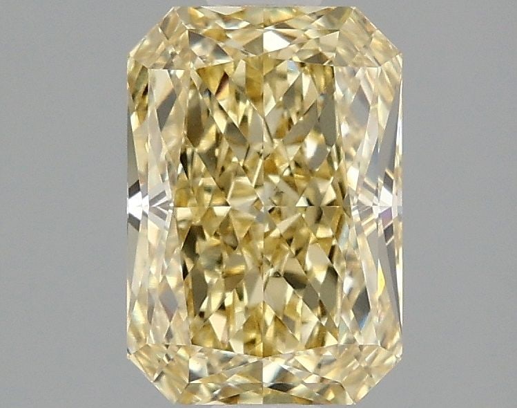 IGI Radiant 1.97ct Fancy Intense Yellow VVS2 Loose Lab Diamond: IGI Radiant 1.97ct Fancy Intense Yellow VVS2 Loose Lab Diamond Experience the vibrant beauty of a lab-grown Fancy Intense Yellow diamond, certified by IGI as VVS2 in clarity and EX in polish and