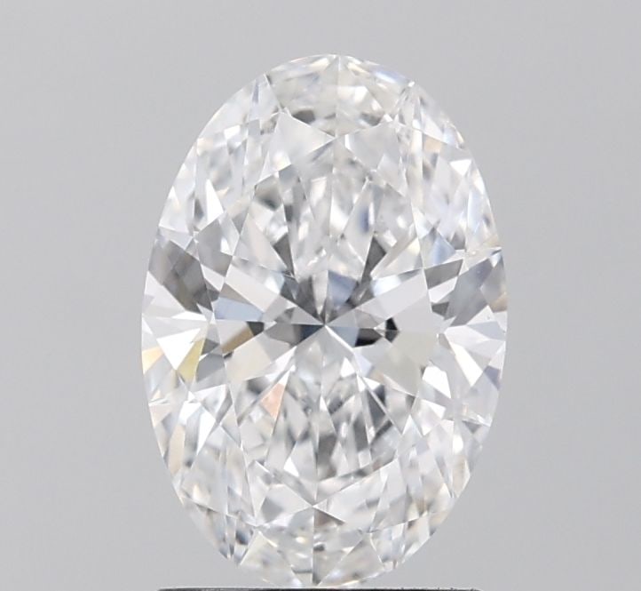 IGI Oval Diamond 1.61ct D VVS2: IGI Oval Diamond 1.61ct D VVS2 Experience the exceptional beauty of this lab-grown IGI Oval Diamond, boasting a stunning D color and VVS2 clarity for unparalleled brilliance. With its EX polish and sy
