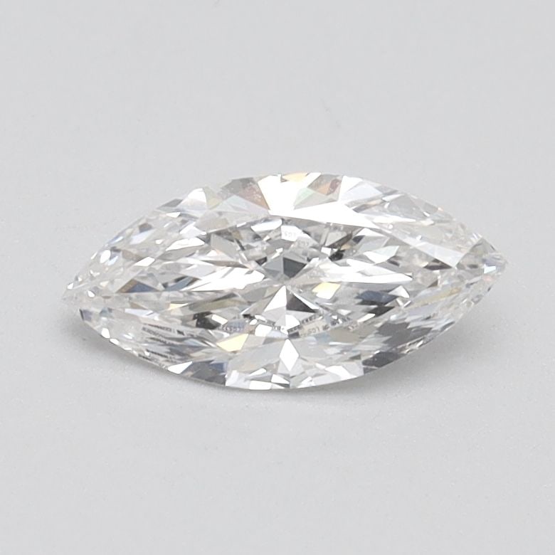 IGI Marquise 0.5ct E VVS2 Loose Lab Diamond: IGI Marquise 0.5ct E VVS2 Loose Lab Diamond A rare opportunity to own a truly unique gem, this IGI certified 0.5ct marquise lab diamond boasts exceptional clarity and color, with an EX polish that