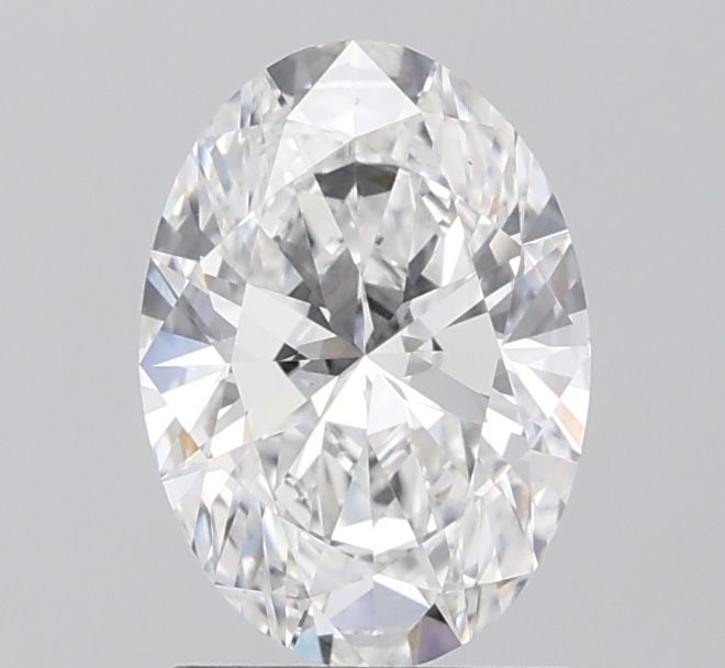 IGI Oval Diamond 1.51ct D VVS2: IGI Oval Diamond 1.51ct D VVS2 Experience the unparalleled brilliance of this stunning IGI Oval Diamond, certified VVS2 and boasting an exceptional D color grade. Grown in a lab with precision, this