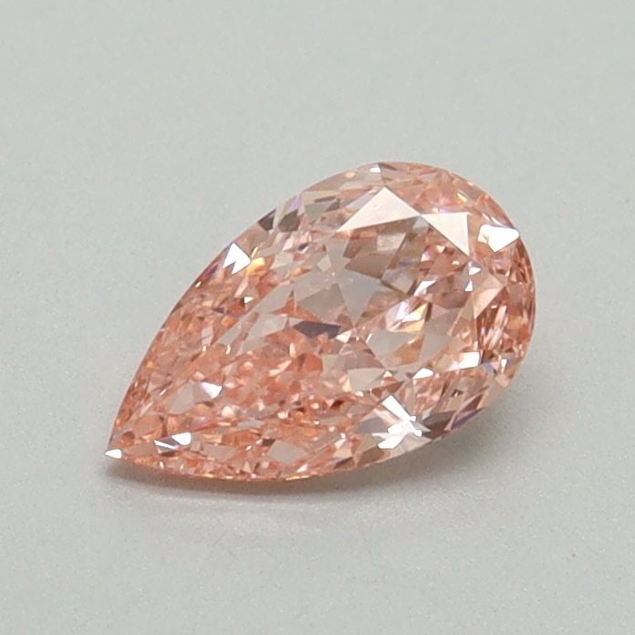 Loose Lab Diamond - IGI Pear 0.5ct Fancy Vivid Pink VVS1: Loose Lab Diamond - IGI Pear 0.5ct Fancy Vivid Pink VVS1 Experience the beauty of a lab-grown diamond, certified by the International Gemological Institute (IGI) as Fancy Vivid Pink, VVS1 clarity, and