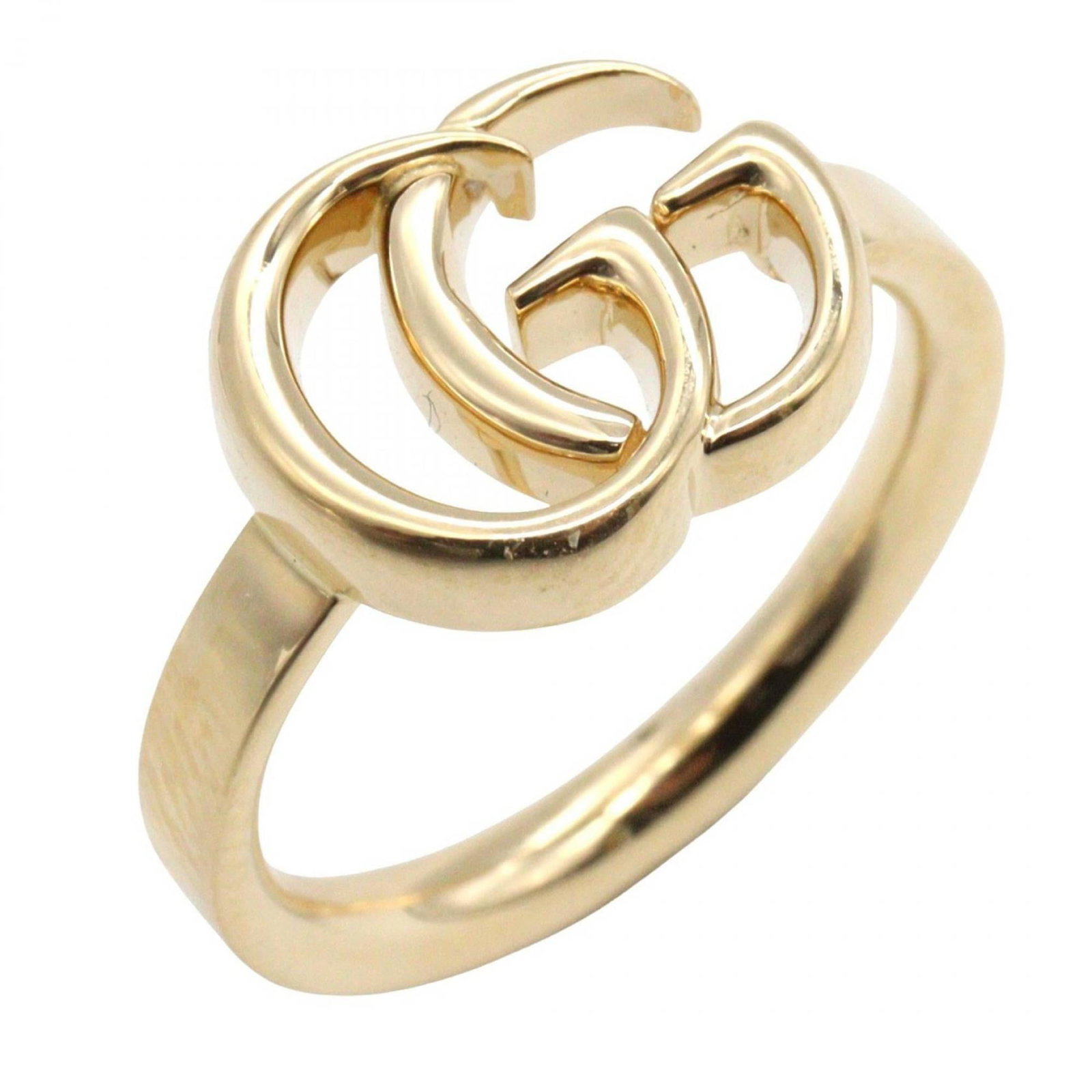 Gucci 18k Yellow Gold Band Ring: Gucci 18k Yellow Gold Band Ring A luxurious touch for any wrist, this 18k yellow gold band ring from Gucci exudes elegance and sophistication. With its high-quality yellow gold material and classic de