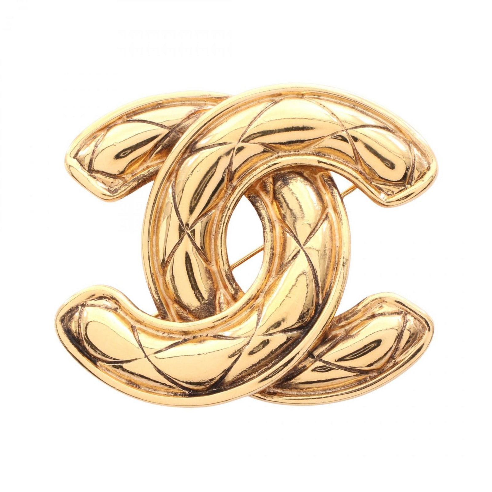 Plating Chanel Brooch Gold: Plating Chanel Brooch Gold A stunning Chanel brooch, expertly plated in gold for a luxurious touch, adds a sophisticated flair to any outfit. With its elegant 5cm x 6cm size and subtle sheen, this pie