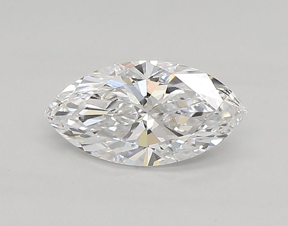 IGI Marquise 0.63ct D VVS2 Loose Lab Diamond: IGI Marquise 0.63ct D VVS2 Loose Lab Diamond Experience the exceptional brilliance of this lab-grown IGI Marquise diamond, boasting a stunning 0.63 carat size and exceptional clarity with its VVS2 gra