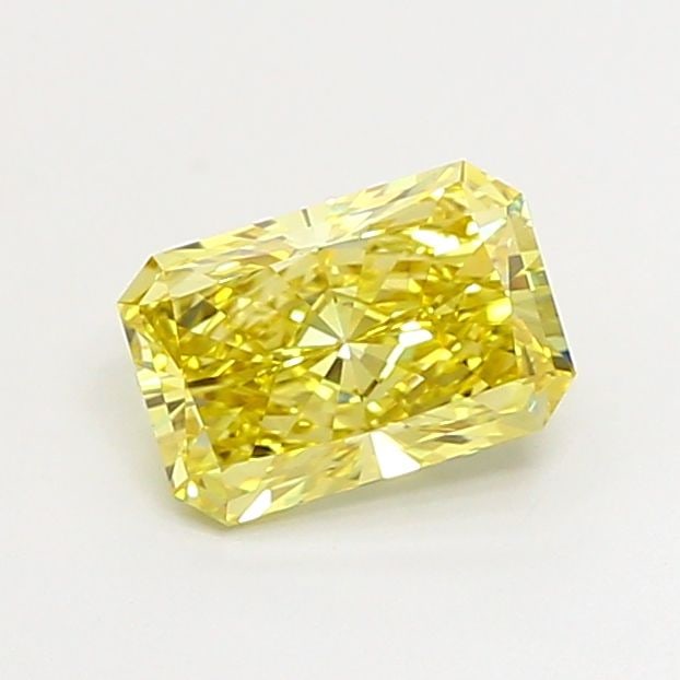 IGI Radiant 1.52ct Fancy Intense Yellow VVS2 Loose Lab Diamond: IGI Radiant 1.52ct Fancy Intense Yellow VVS2 Loose Lab Diamond Experience the vibrant warmth of a Fancy Intense Yellow diamond, one of the rarest and most coveted colors in nature. This exquisite