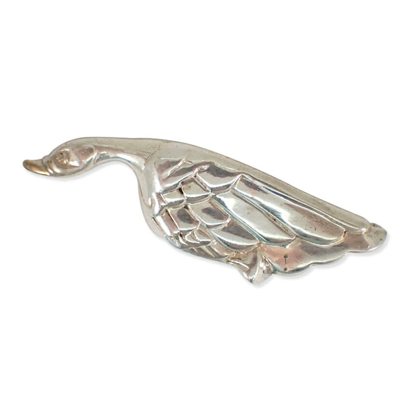 Sterling Silver 925 Tiffany Brooch: Sterling Silver 925 Tiffany Brooch A stunning sterling silver brooch from Tiffany & Co., this 925 piece boasts intricate details and timeless elegance, perfect for adding a touch of luxury to any outf
