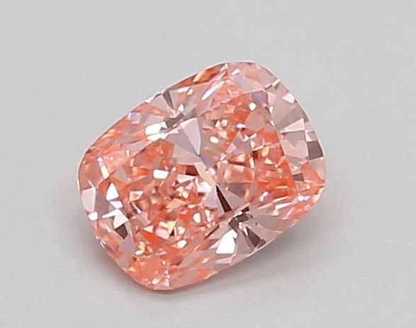 Loose Lab Diamond - IGI Cushion Modified 0.51ct Fancy Vivid Pink VVS2: Loose Lab Diamond - IGI Cushion Modified 0.51ct Fancy Vivid Pink VVS2 Experience the rare beauty of a Fancy Vivid Pink lab diamond, certified by IGI as 0.51ct VVS2 in a cushion modified cut. This