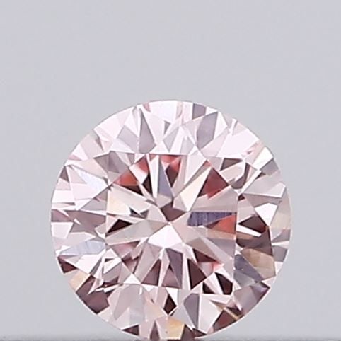 IGI Round 0.1ct Fancy Intense Pink VVS2 Loose Lab Diamond (1 of 1)