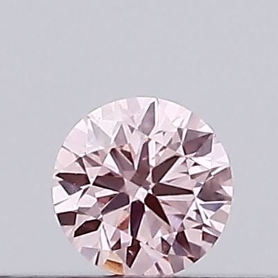 IGI Round 0.1ct Fancy Intense Pink VVS2 Loose Lab Diamond (1 of 1)