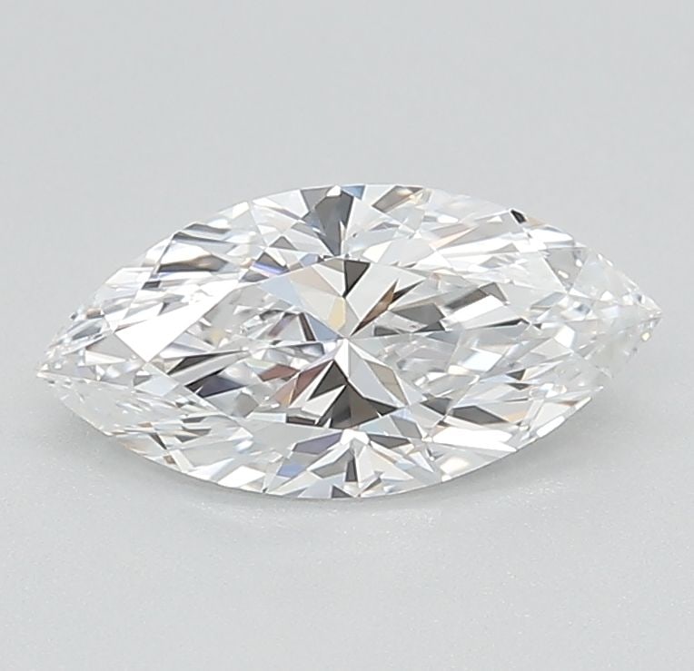 IGI Marquise Diamond 0.93ct D VVS1: IGI Marquise Diamond 0.93ct D VVS1 Experience the exceptional brilliance of this lab-grown IGI Marquise diamond, boasting an impressive 0.93 carats and exceptional clarity with a VVS1 grade. Its D col