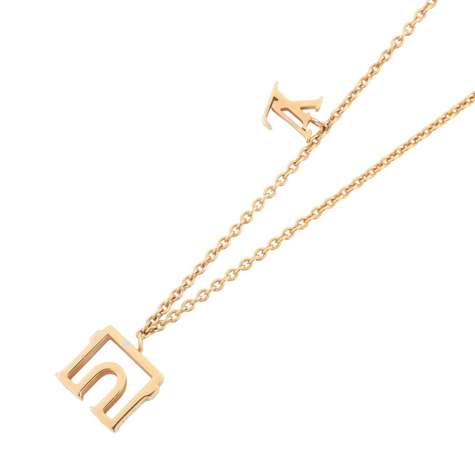 Louis Vuitton Paris Arc de Triomphe Necklace M00524: Louis Vuitton Paris Arc de Triomphe Necklace M00524 Elevate your style with the iconic Louis Vuitton Paris Arc de Triomphe Necklace, boasting a stunning pink and rose gold plating design that adds a t