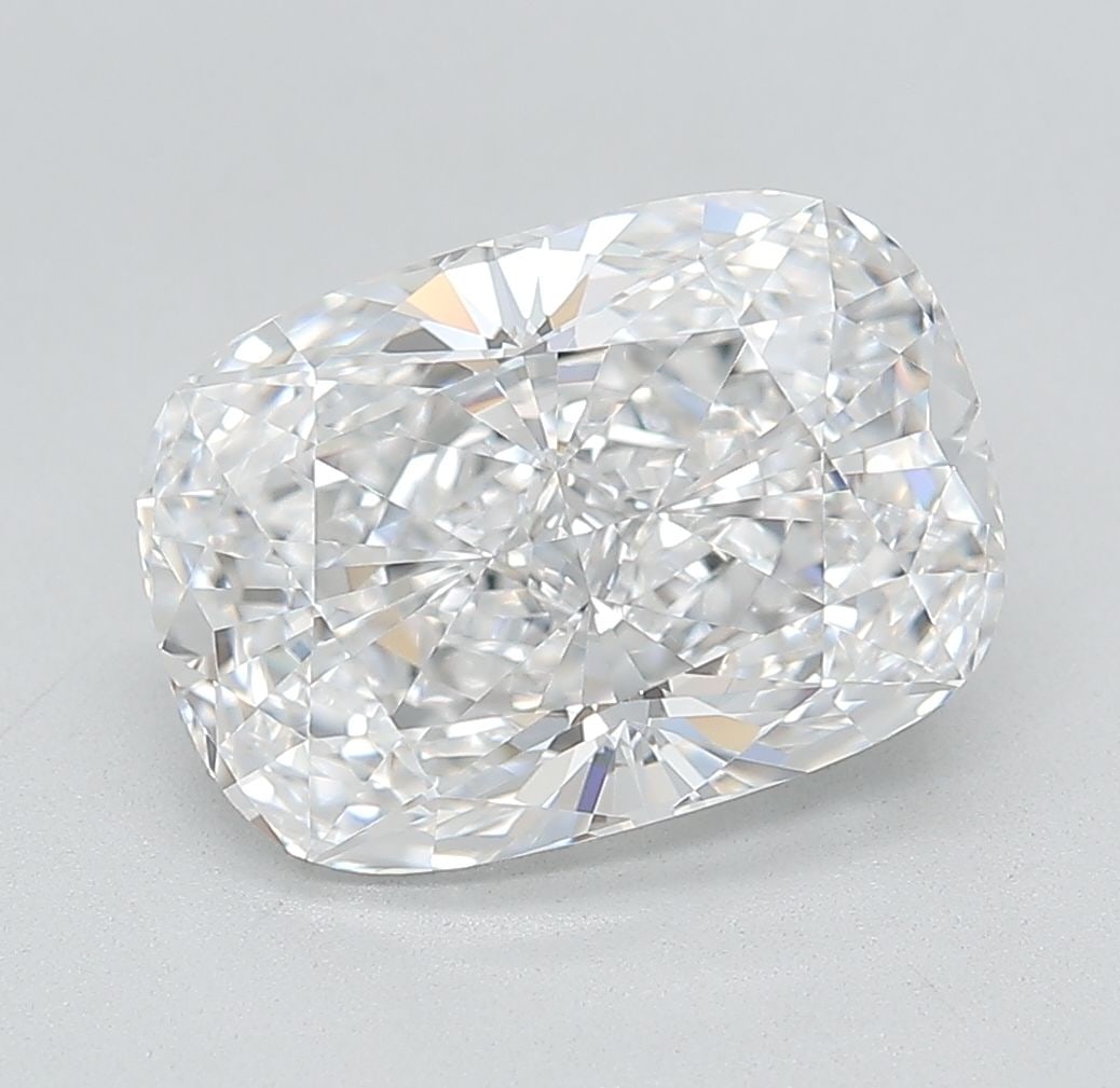 Loose Lab Diamond - IGI Cushion Modified 3.83ct D VVS1: Loose Lab Diamond - IGI Cushion Modified 3.83ct D VVS1 A stunning lab-grown diamond, certified by the International Gemological Institute (IGI), boasts exceptional clarity and color, with a VVS1