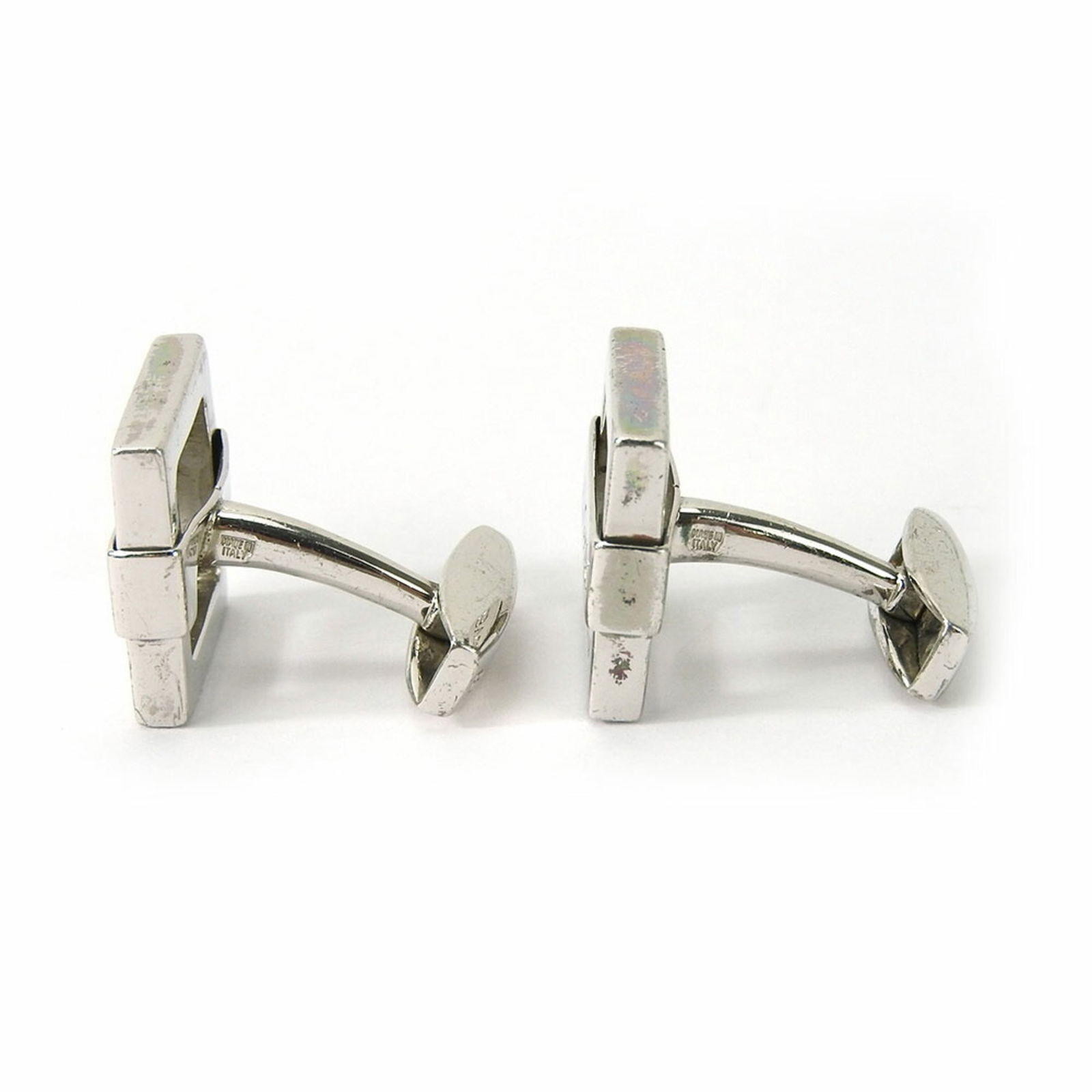 925 Bvlgari Stud/ Button Silver - 2