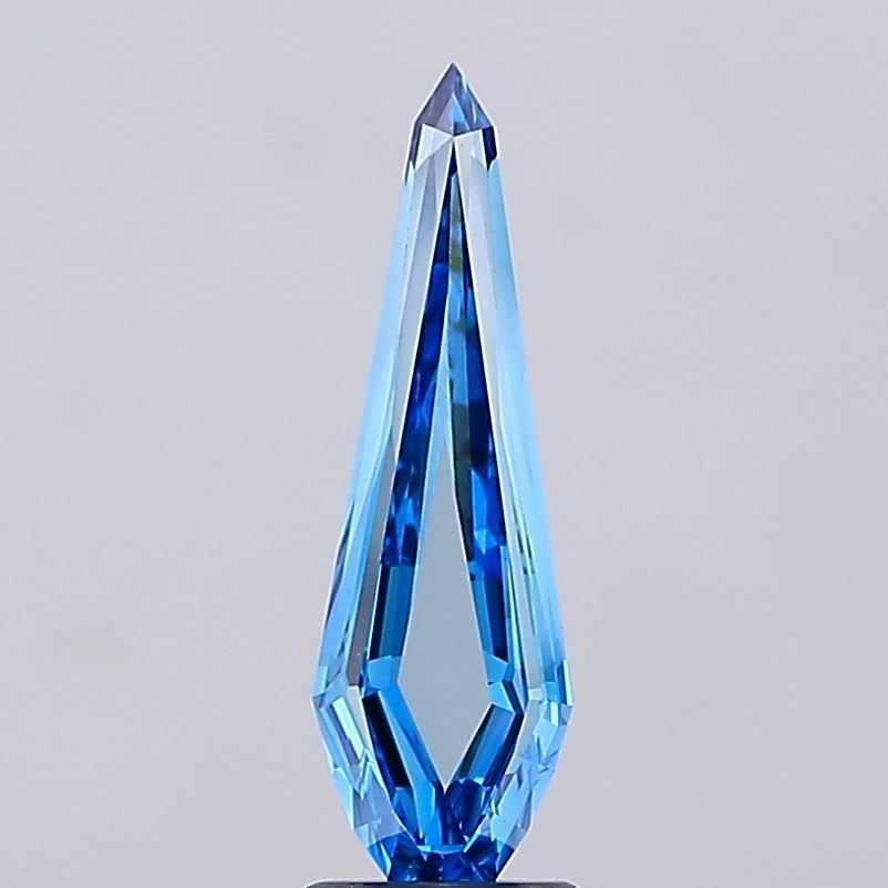 Vivid Blue 1.98ct VVS2 Fancy IGI Lab Diamond: Vivid Blue 1.98ct VVS2 Fancy IGI Lab Diamond Experience the breathtaking beauty of nature in a lab-grown diamond, boasting an extraordinary Fancy Vivid Blue color and exceptional clarity of VVS2.