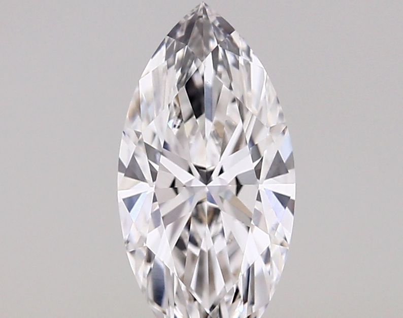 IGI Marquise 1.03ct E VVS2 Loose Lab Diamond: IGI Marquise 1.03ct E VVS2 Loose Lab Diamond A rare and exceptional lab-grown diamond, this 1.03ct IGI Marquise boasts an impressive EX polish and symmetry, while its E color and VVS2 clarity make it