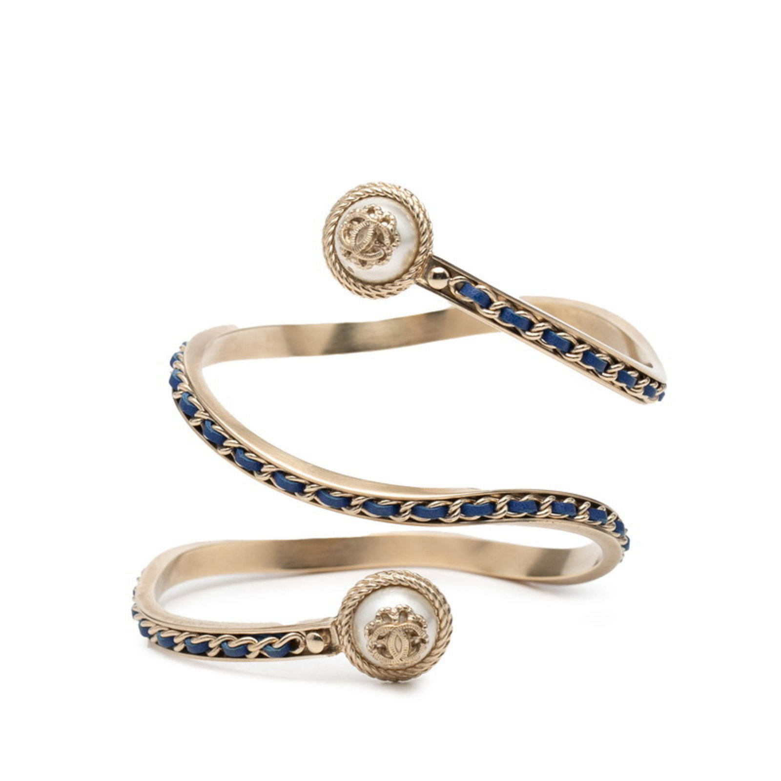 Chanel Leather Bangle - 2