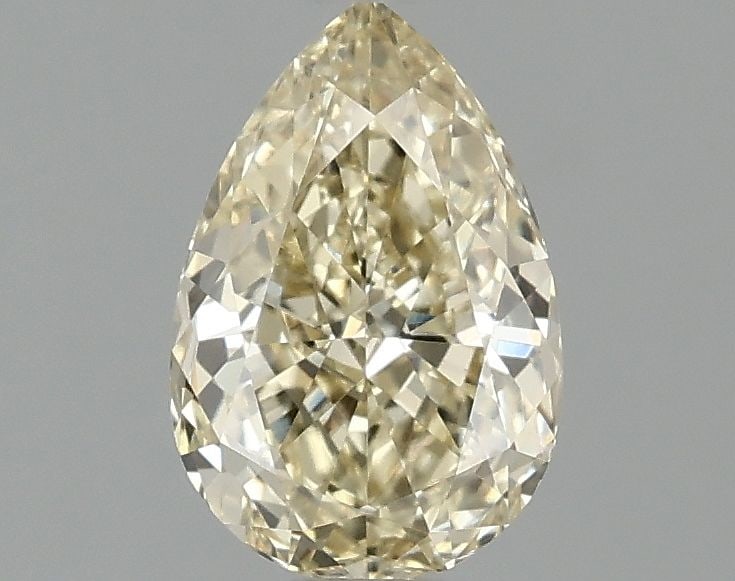 Loose Lab Diamond - IGI Pear 1.08ct Fancy Yellow VVS2: Loose Lab Diamond - IGI Pear 1.08ct Fancy Yellow VVS2 Experience the beauty of a lab-grown diamond, certified by the International Gemological Institute (IGI) as a Fancy Yellow VVS2, boasting exceptio