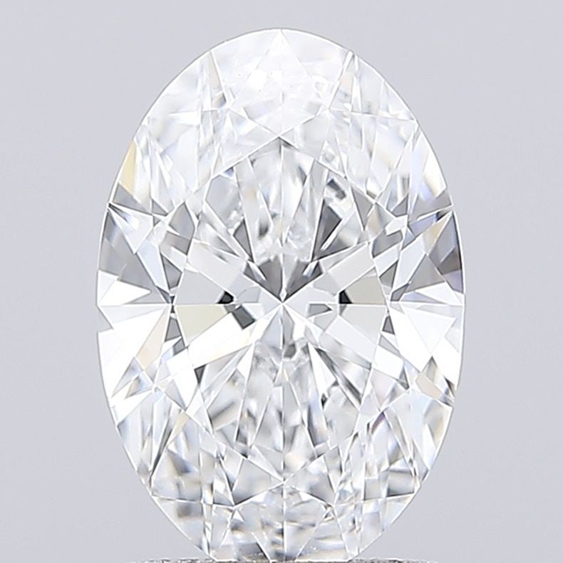 Loose Lab Diamond - GIA Oval 1.89ct D FL: Loose Lab Diamond - GIA Oval 1.89ct D FL A rare and exceptional lab-grown diamond, certified by the prestigious GIA, boasts an impressive 1.89 carats of flawless clarity and color. Its exceptional cut