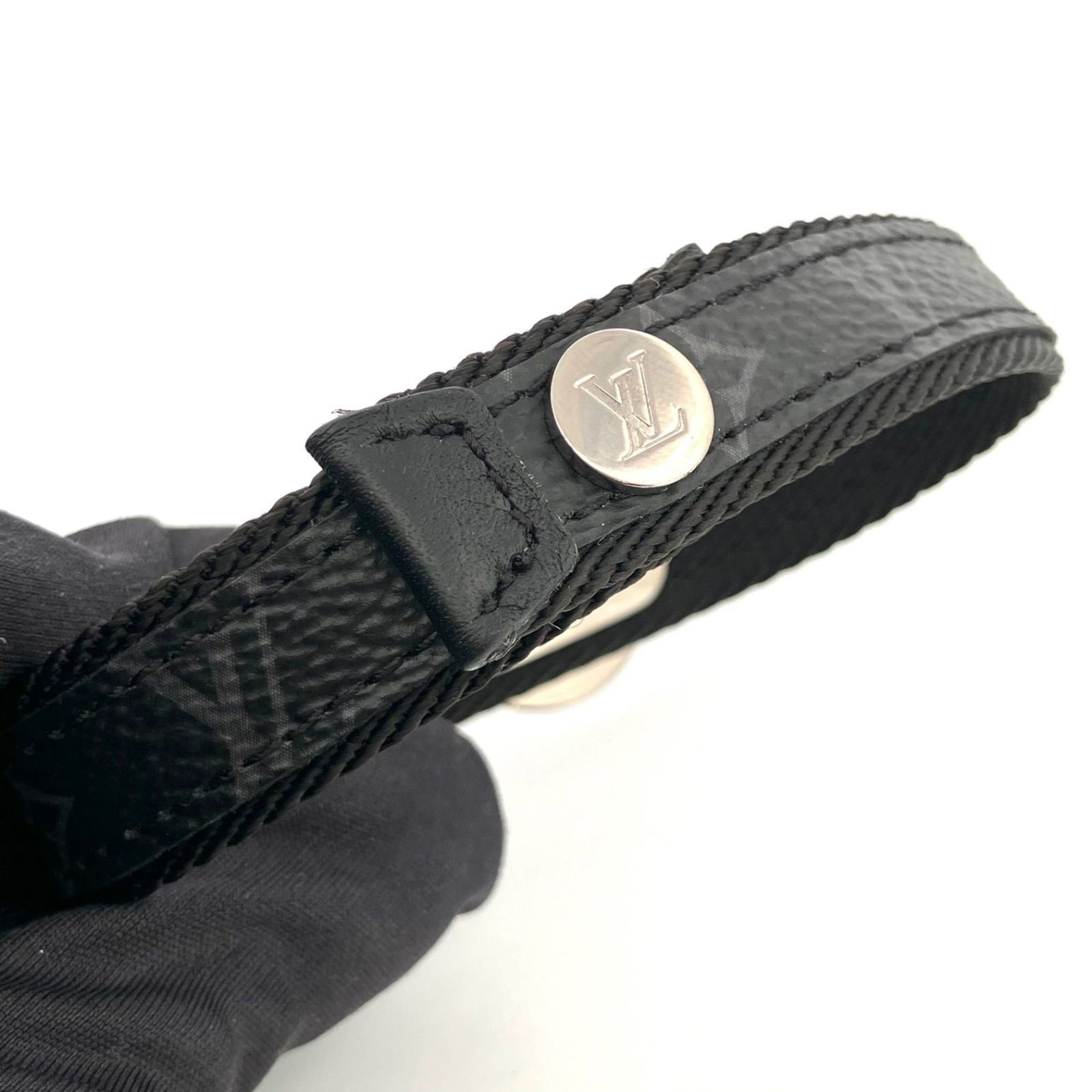 Louis Vuitton Monogram Eclipse Charm Bracelet - 8