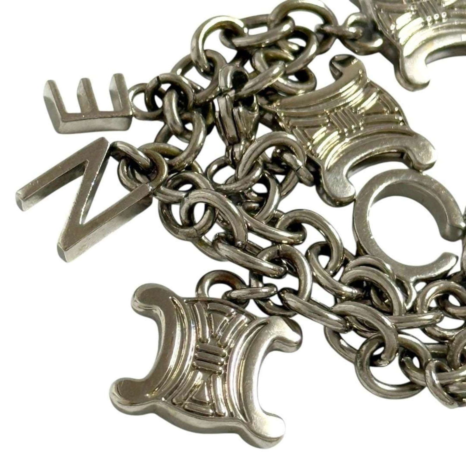 Celine Charm Metal Bracelet - 4